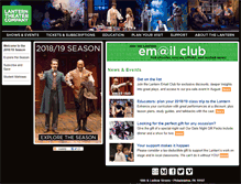 Tablet Screenshot of lanterntheater.org